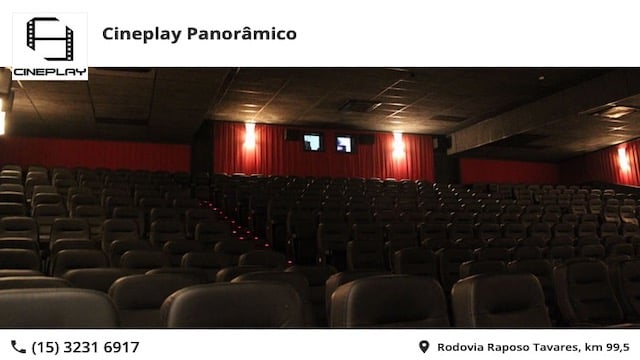 Sessão Premiada CinePlay Panorâmico Shopping Sorocaba