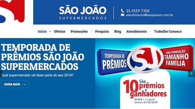 Temporada de Prêmios São João Supermercados