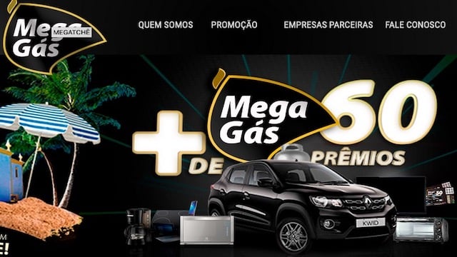Promoção Mega Prêmios MEGAGÁS