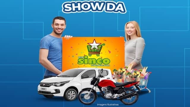Promoção Show da Rede Sinco Supermercados