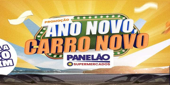 Promoção Panelão Supermercados Ano Novo Carro Novo