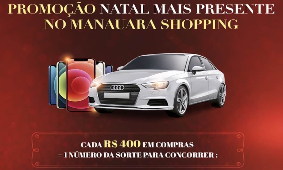 Promoção Manauara Shopping 2020 Natal Mais Presente