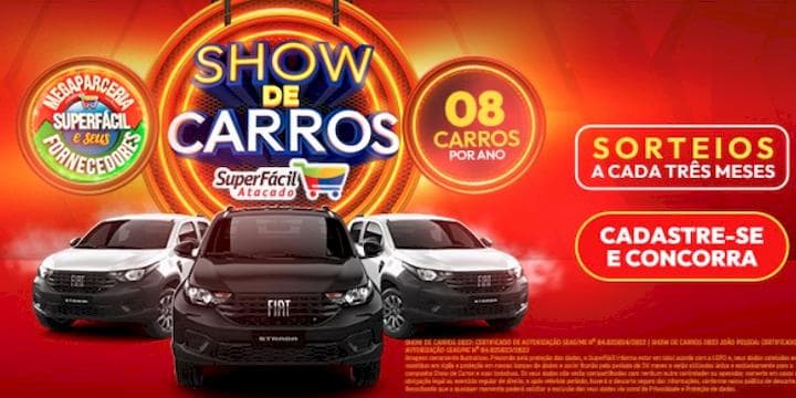 Promoção SuperFácil Atacado - Show de Carros 2023