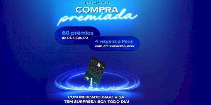 Promocao Visa Participe da Compra Premiada Visa e Mercado Pago