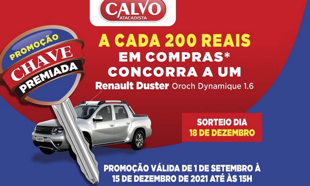 Calvo Atacadista Chave Premiada