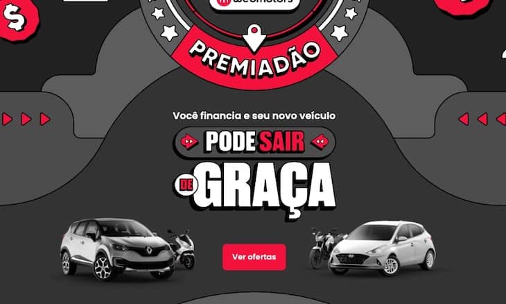 Promoção Webmotors Black Feirão Premiadão