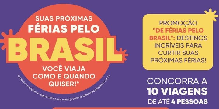 Promoção Drogarias São Paulo e Pacheco De Férias Pelo Brasil