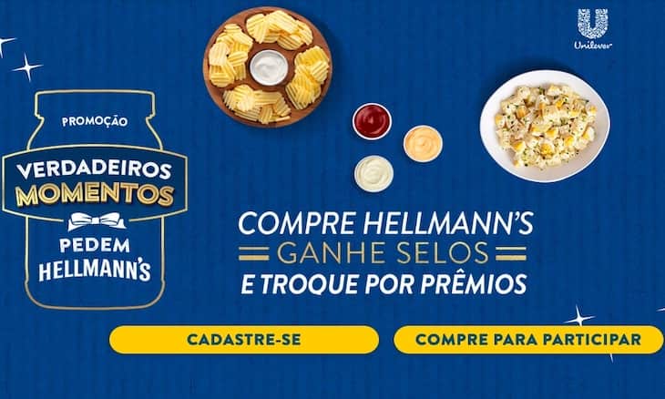 Promoção Hellmann's Verdadeiros Momentos Pedem Hellmann's