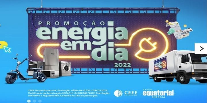 Promoção Equatorial Energia em Dia 2022