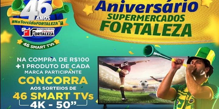 Promoção Supermercados Fortaleza na Torcida 2022