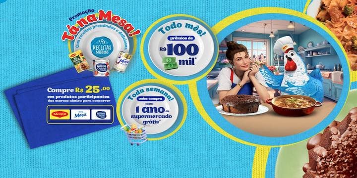 Promoção Nestlé 2024 Tá Na Mesa