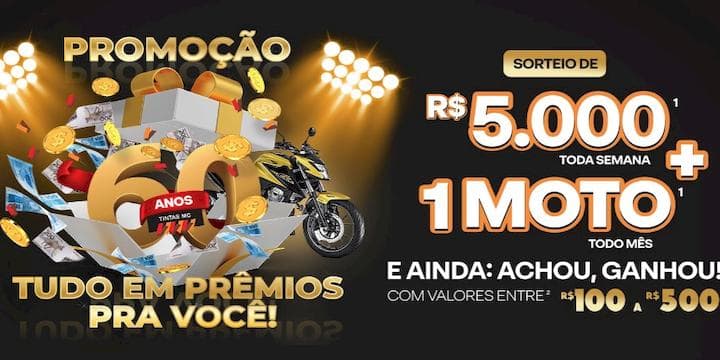 Promoção Tintas MC - Mais de R$ 430 Mil Reais em Prêmios