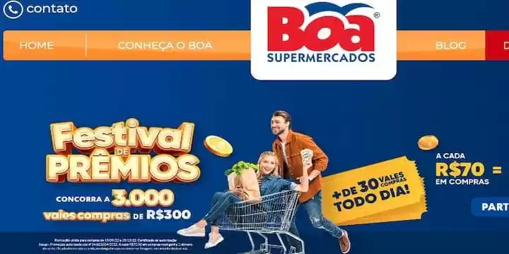 Promoção Boa Supermercados - Festival de Prêmios